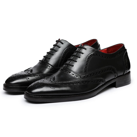 Dornford Sovereign Wingtip Oxford – Classic Black