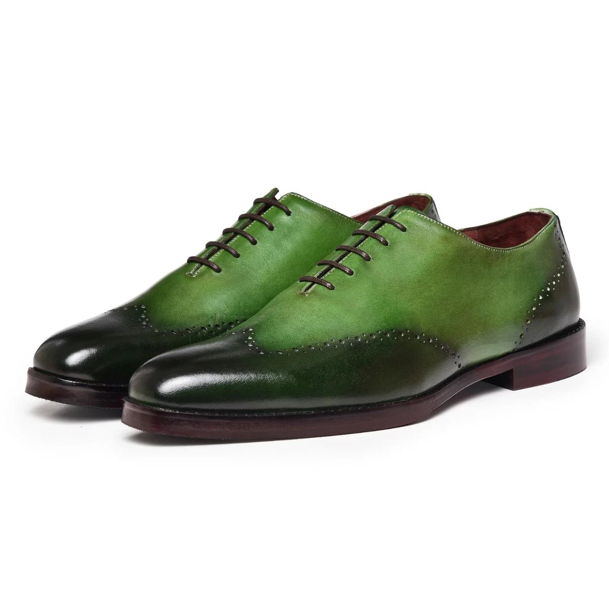 Dornford Veridian Wholecut Oxford – Emerald Green