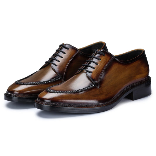 Dornford Heritage Derby – Brown Burnished Apron Toe