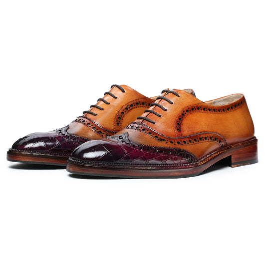 Dornford Imperio Croc Captoe Oxford