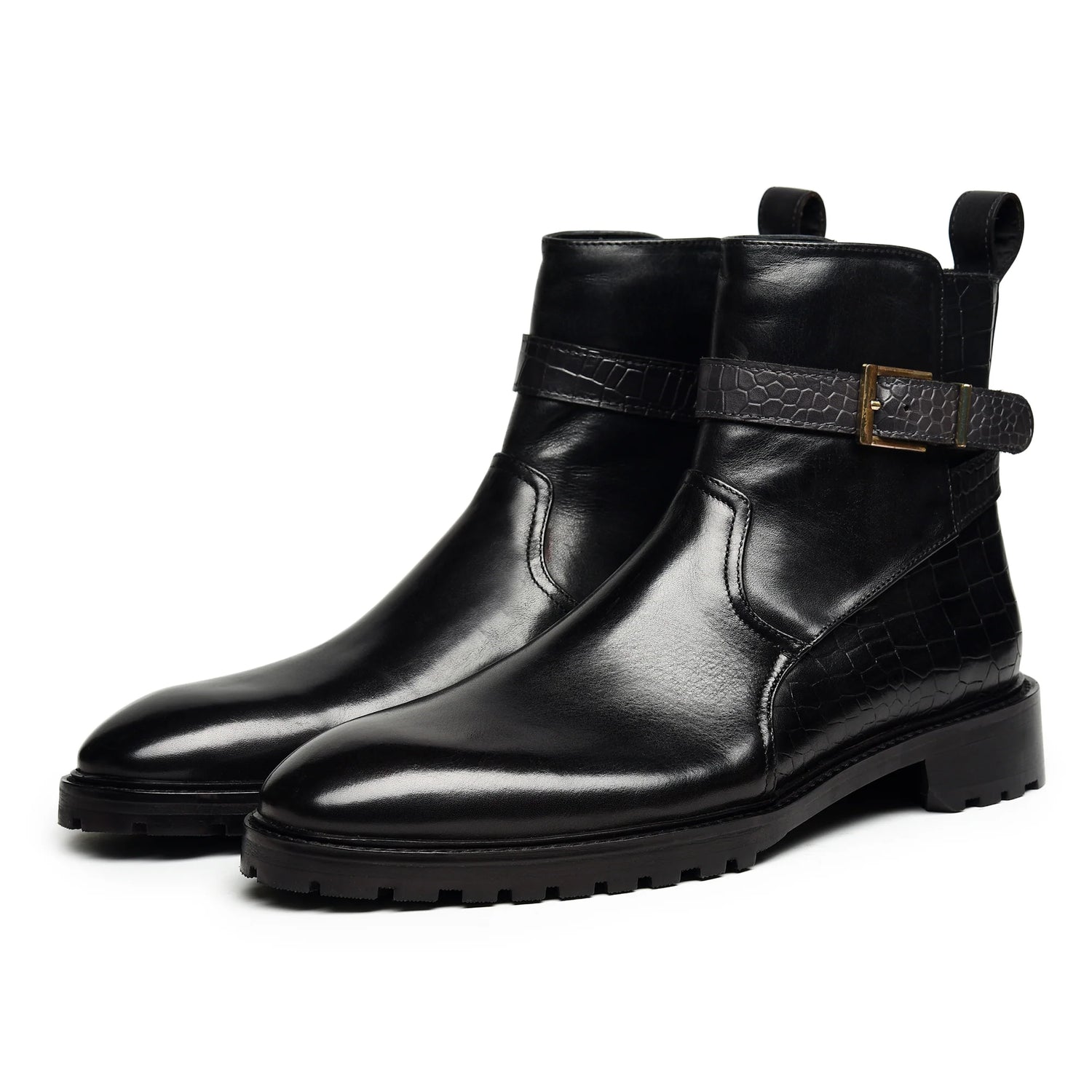 Dornford Strap Jodhpur Boots – Classic Black