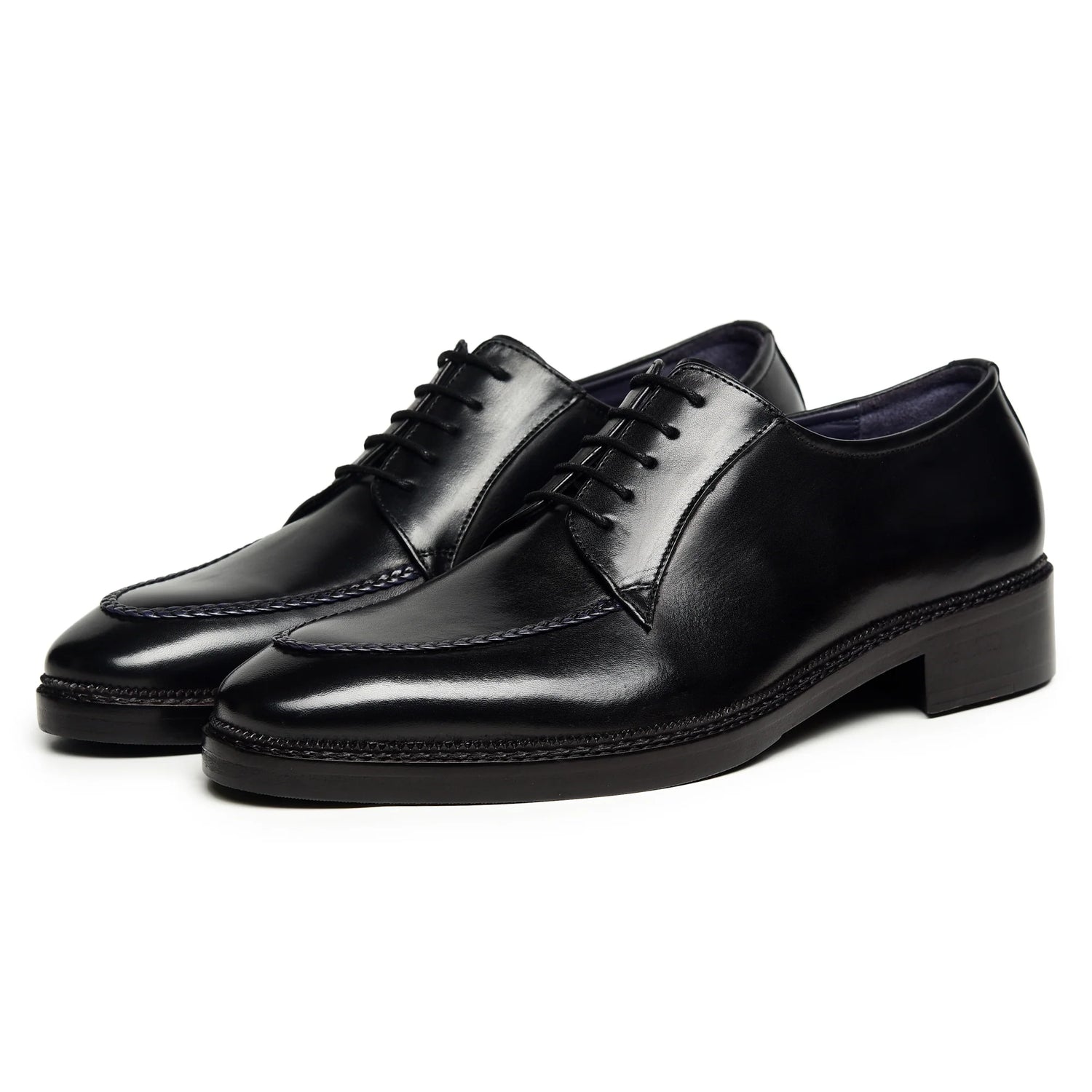 Dornford Classic Derby – Black Apron Toe