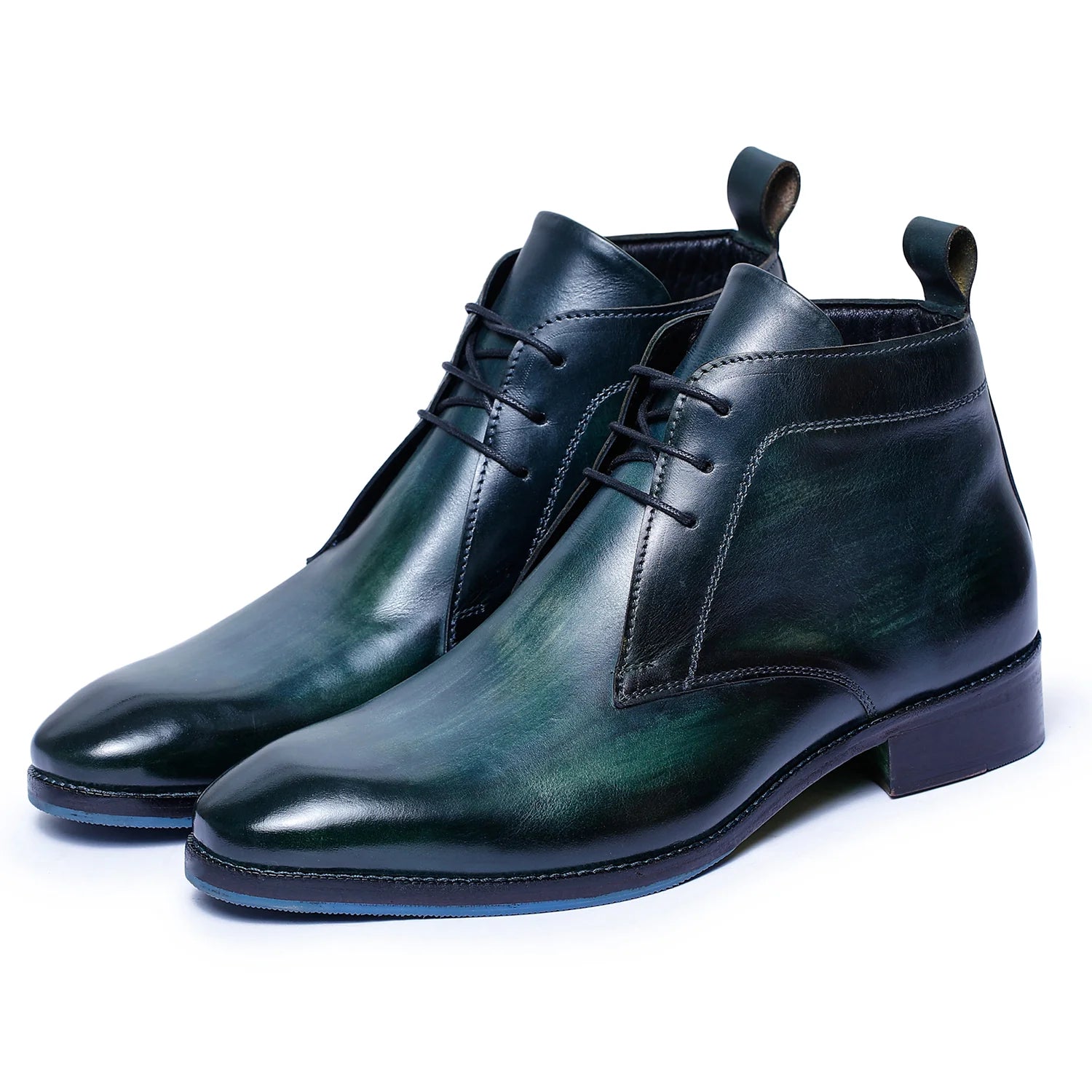 Dornford Chukka Boots – Deep Green