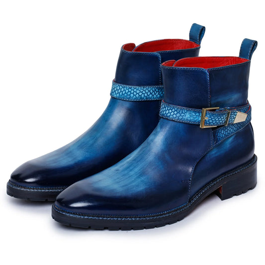 Dornford Strap Jodhpur Boots – Deep Navy