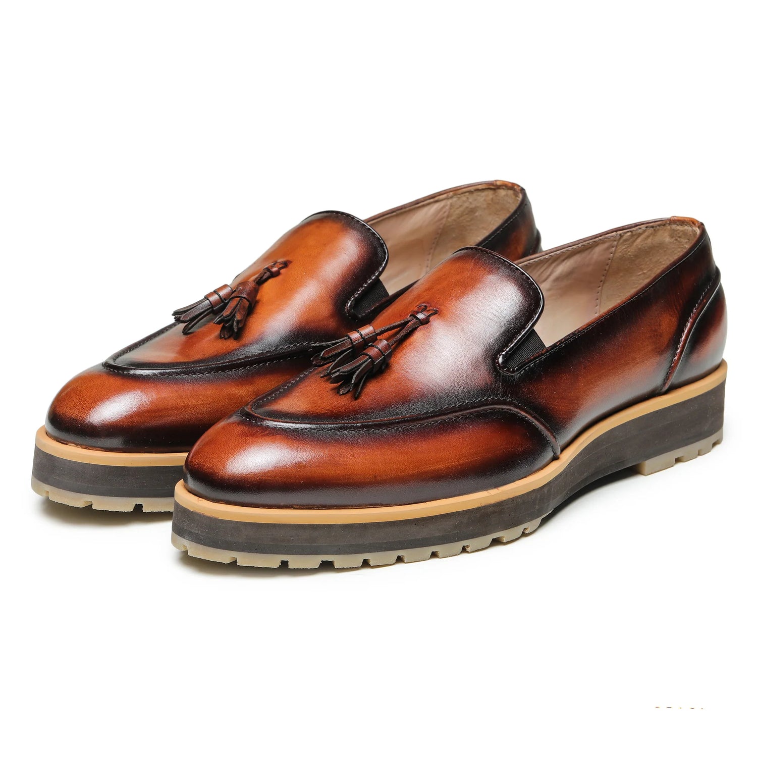 Dornford Milano Tassel Loafer – Burnished Tan