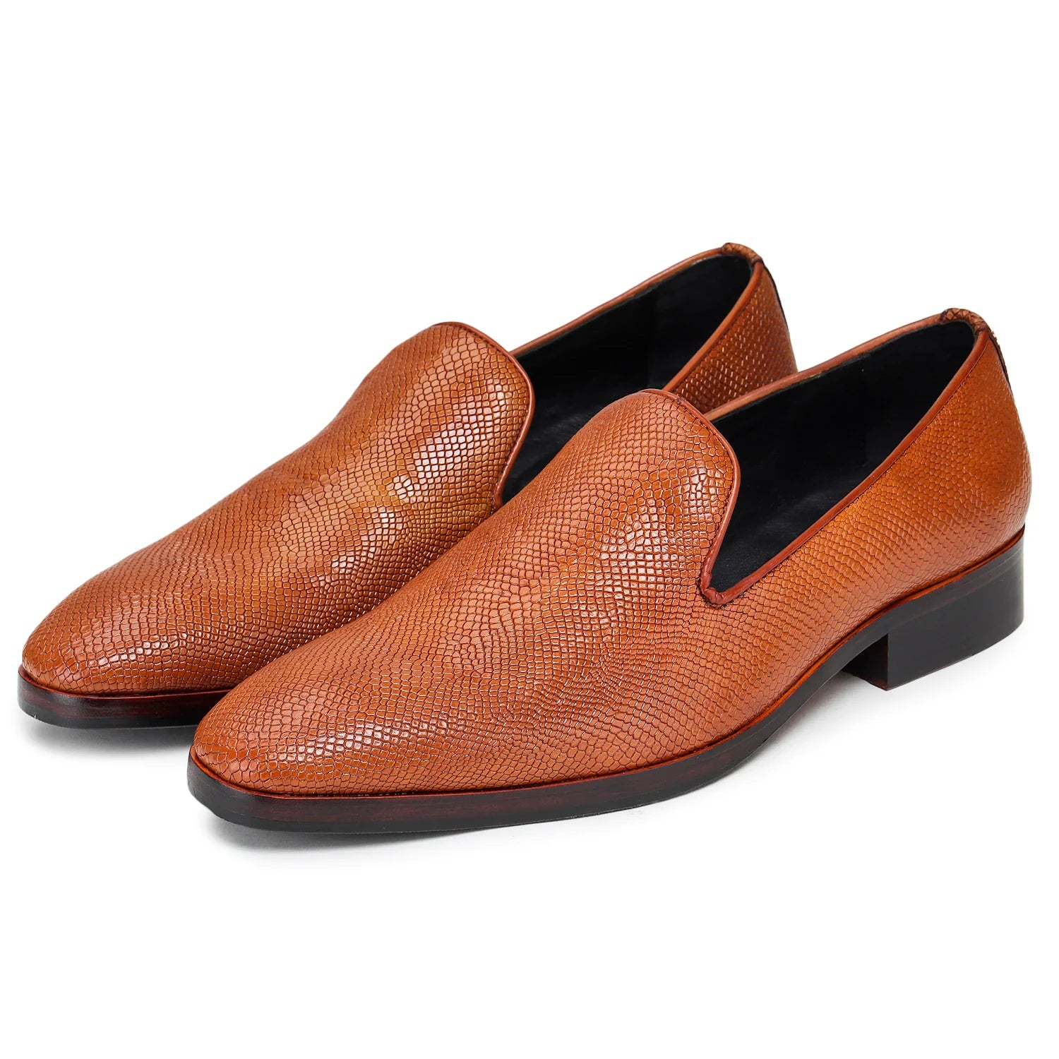 Dornford Veneto Loafer – Textured Cognac