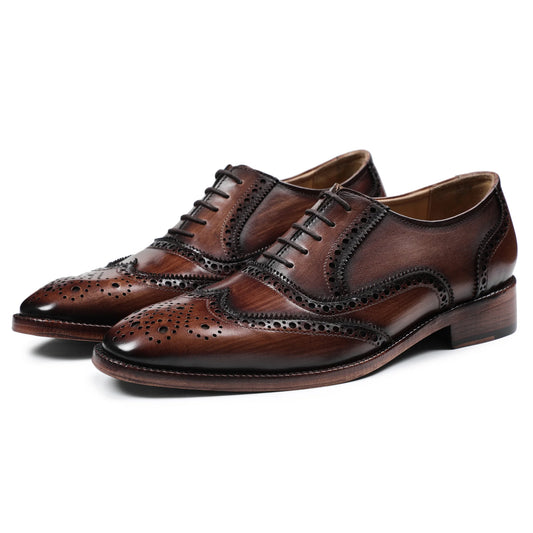 Dornford Valen Woodgrain Wingtip Oxford