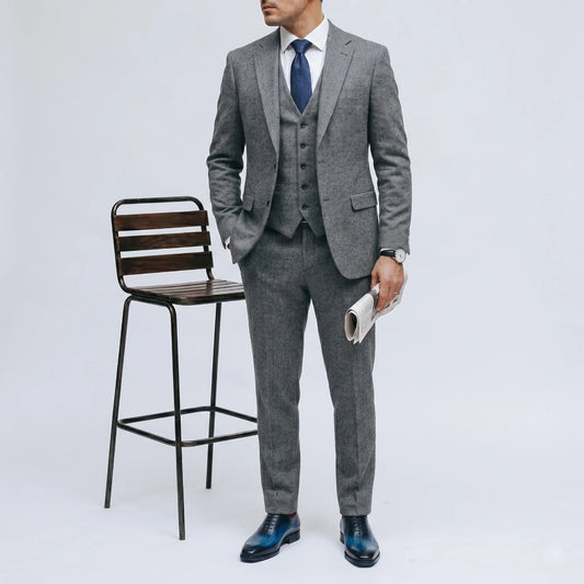 Dornford Aether Wholecut Oxford – Ocean Blue