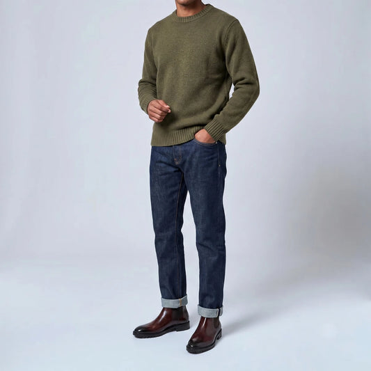 Dornford Burnished Chelsea Boots – Oxblood Red