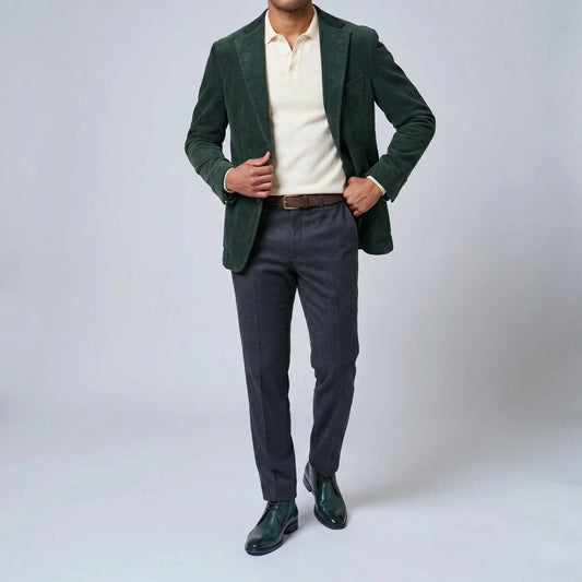 Dornford Chukka Boots – Deep Green