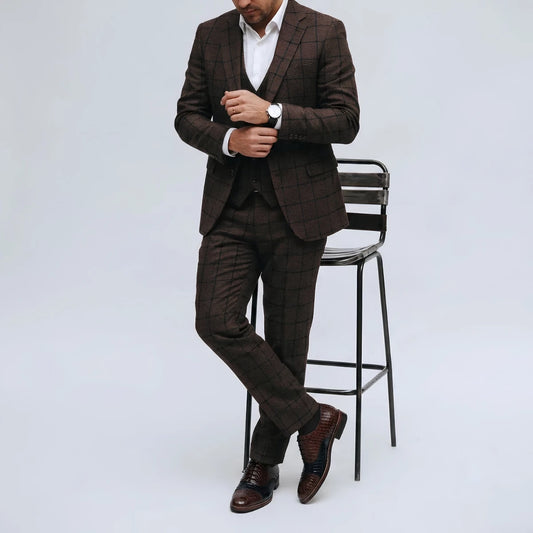 Dornford Crocco Captoe Oxford