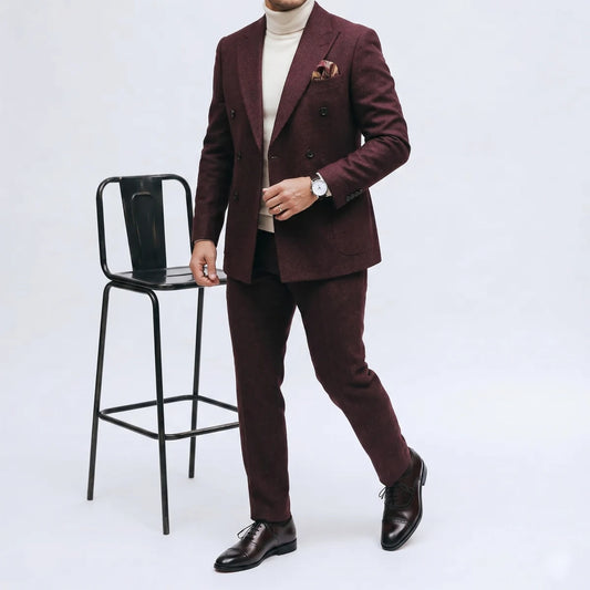 Dornford Meridiem Cap-Toe Oxford – Deep Burgundy