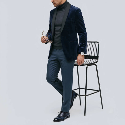 Dornford Montclair Cap-Toe Oxford – Midnight Navy