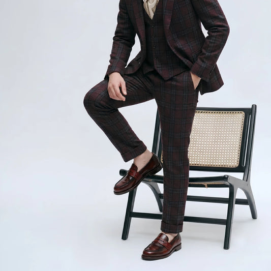 Dornford Roma Penny Loafer – Burnished Cognac Luxe