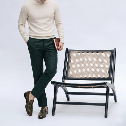 Dornford Veneto Loafer – Textured Olive