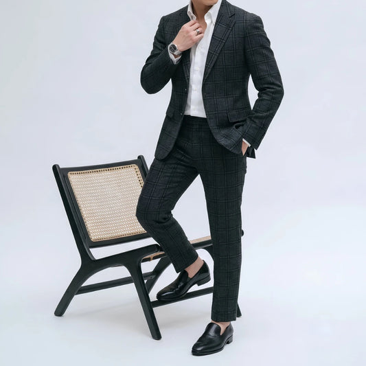 Dornford Veneto Loafer – Textured Black