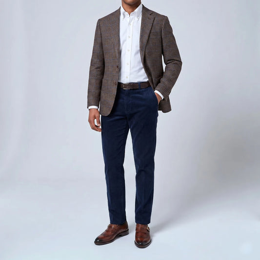 Dornford Wingtip Monk Strap – Burnished Brown Kiltie